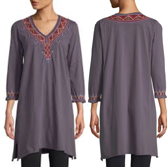cotton tunic dress